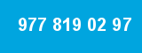977 819 02 97 977 819 02 97